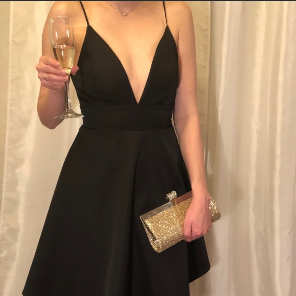 H&M Black Cocktail Dress
